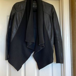 Beautiful black leather jacket excellent condition